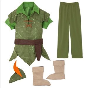 Disney Peter Pan Costume NWOT